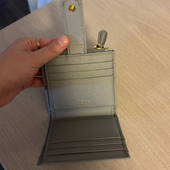 Light Blue Prada Wallet - Picture 2 of 2